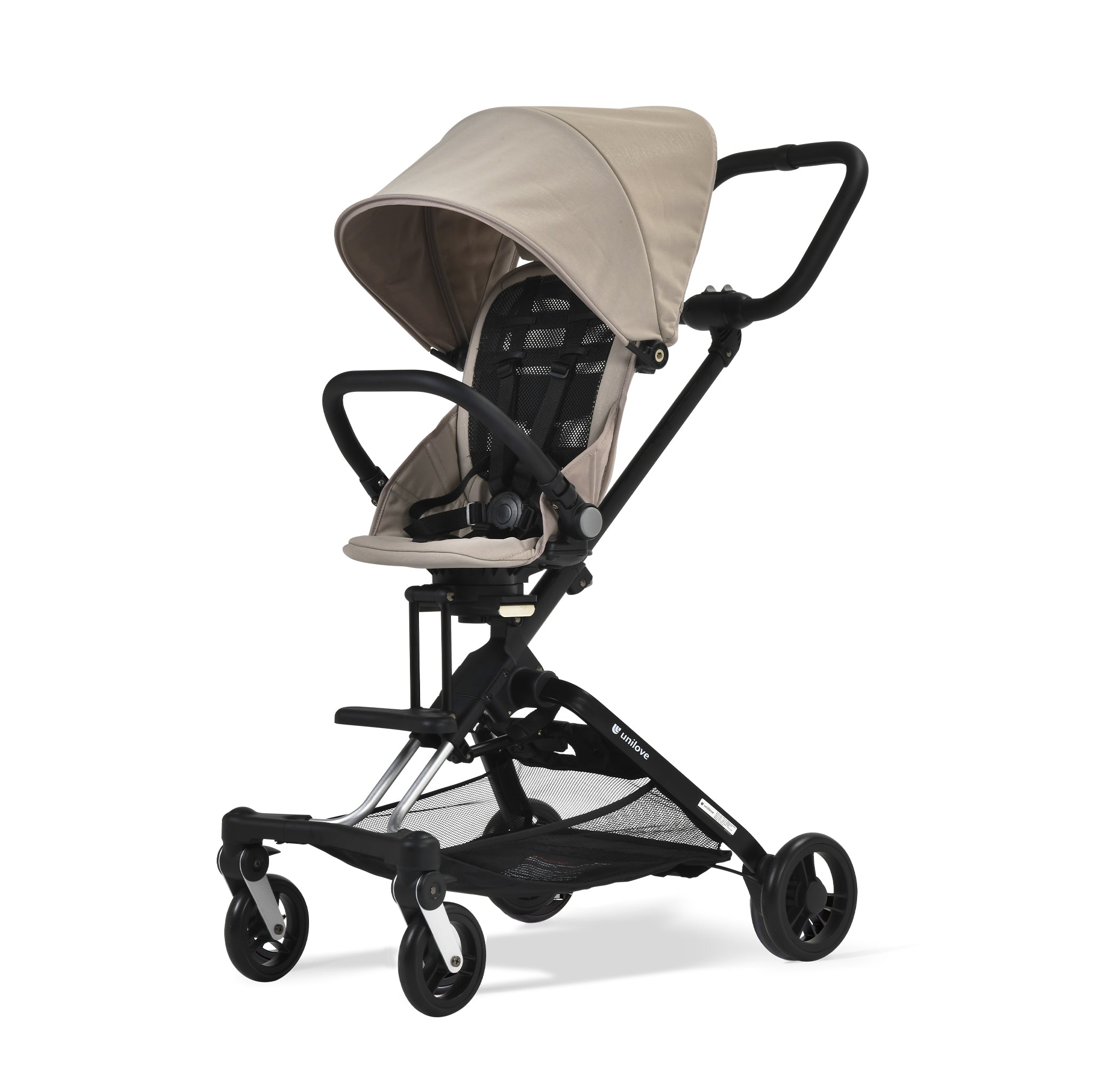 On The Go 3-in-1 Frame Stroller With Reversible Toddler Seat