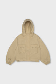 Organic Cotton Boxy Cargo Jacket 