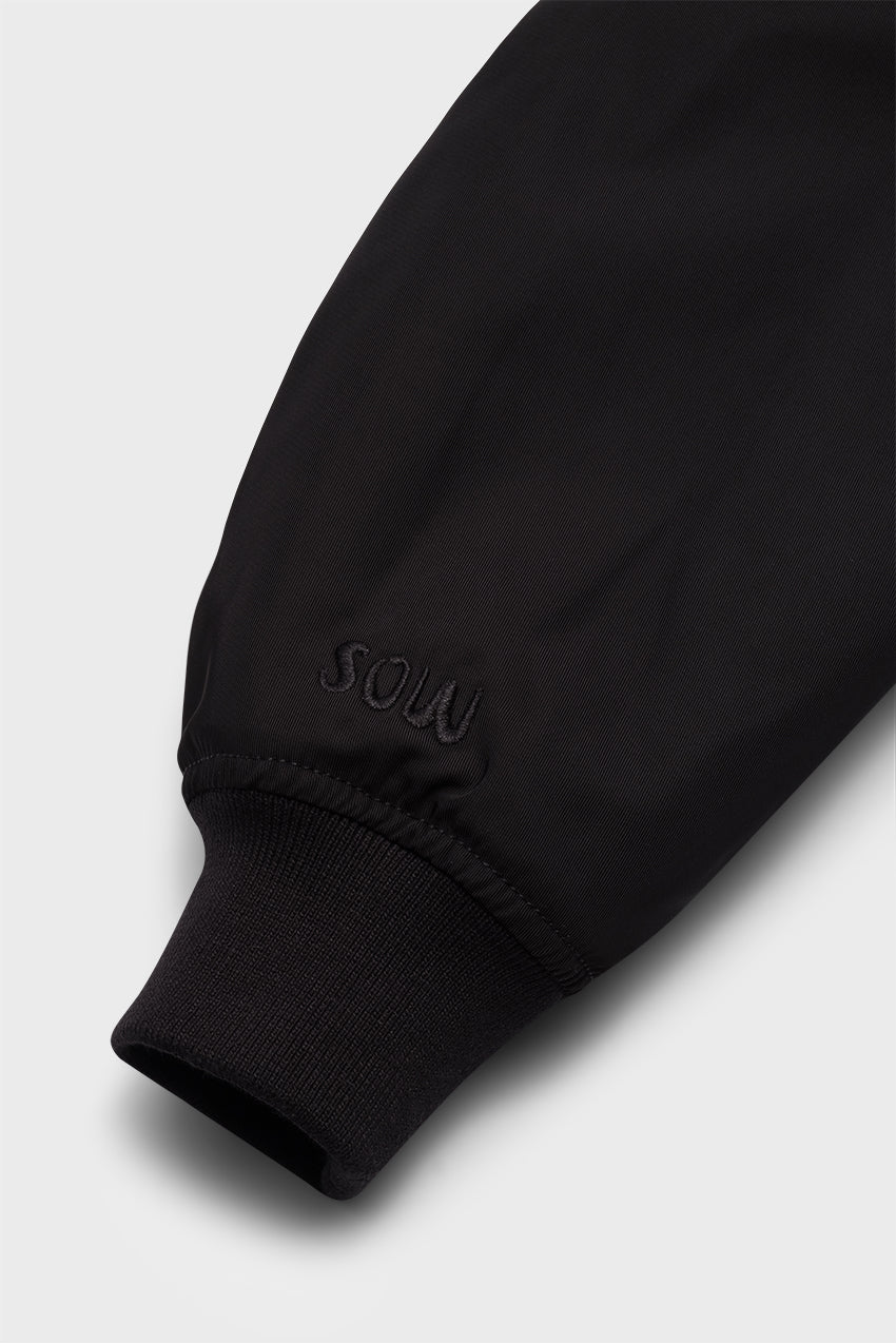 Bomber Jacket With Side Zips