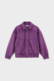 Oversized Faux Suede Jacket