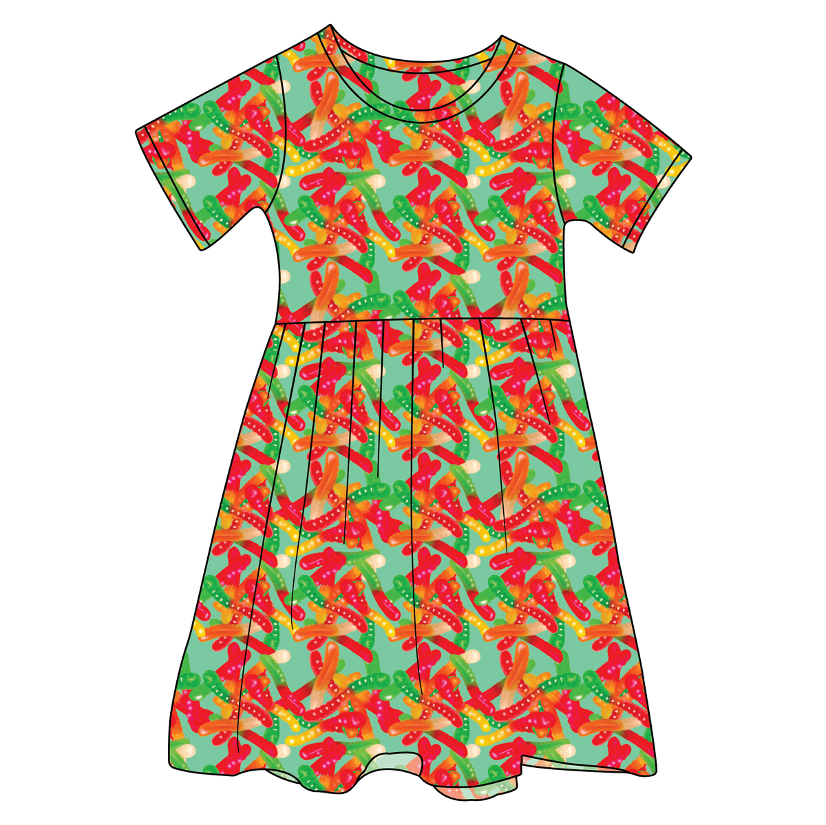 Owen Bamboo Ruffle Spin Dress (pre-order)