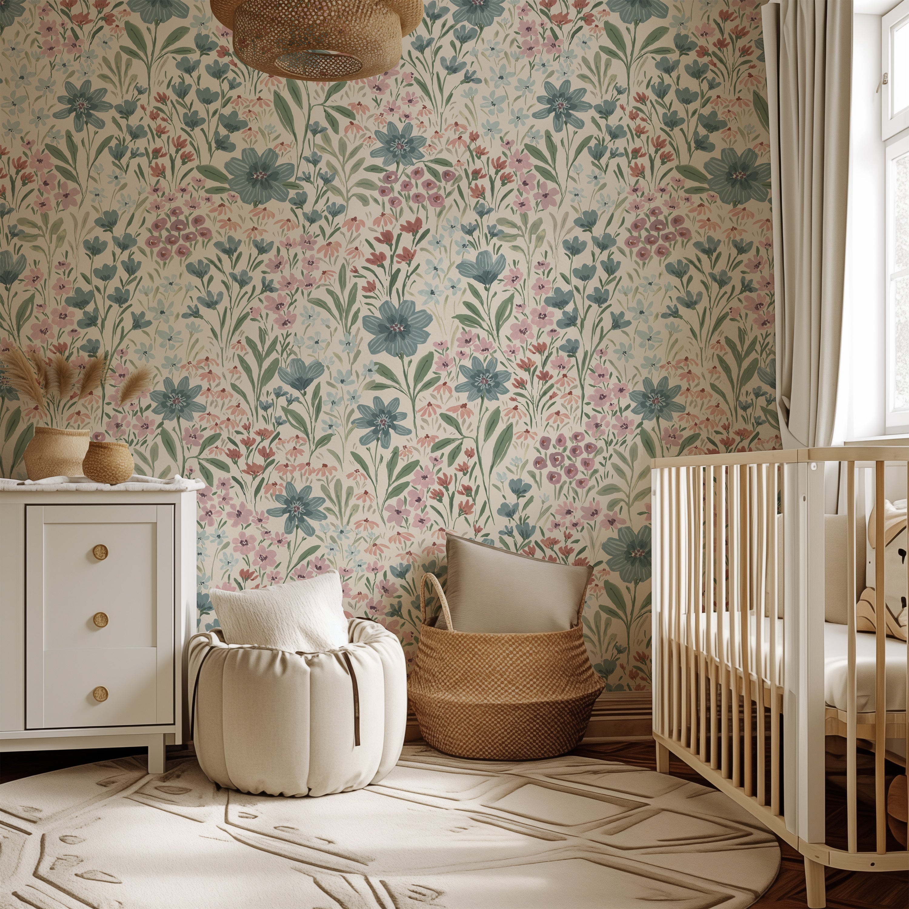 Oaklyn Wallpaper By Hufton Studio