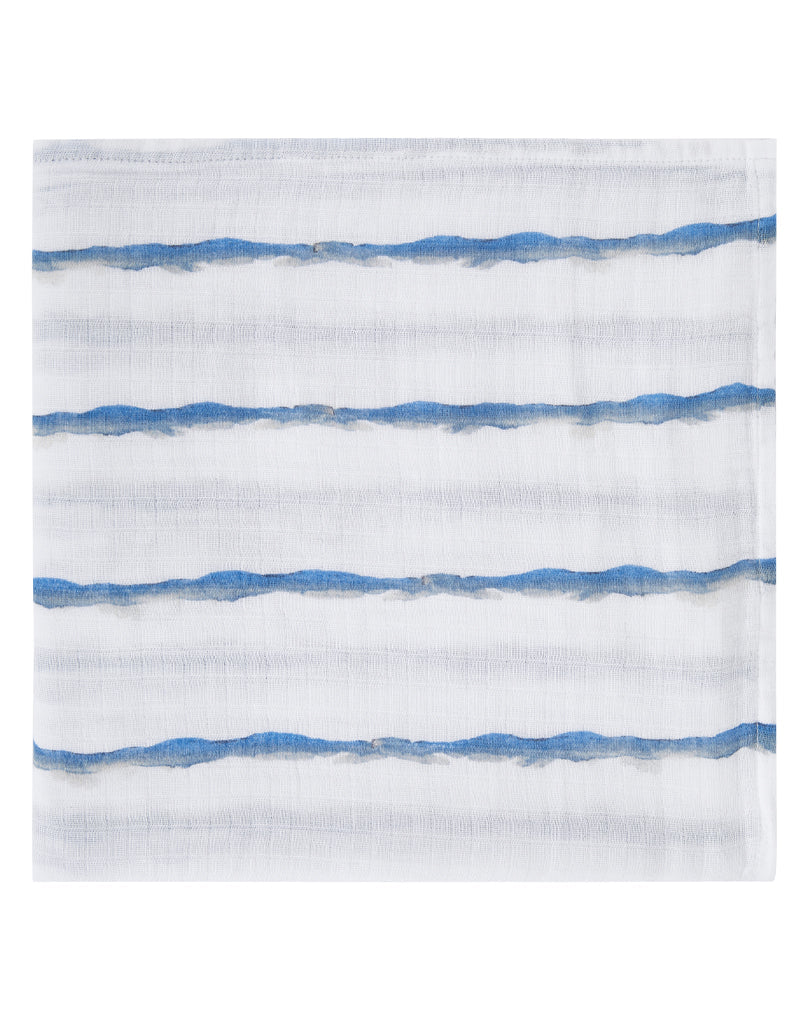 ORGANIC SWADDLE - OCEAN