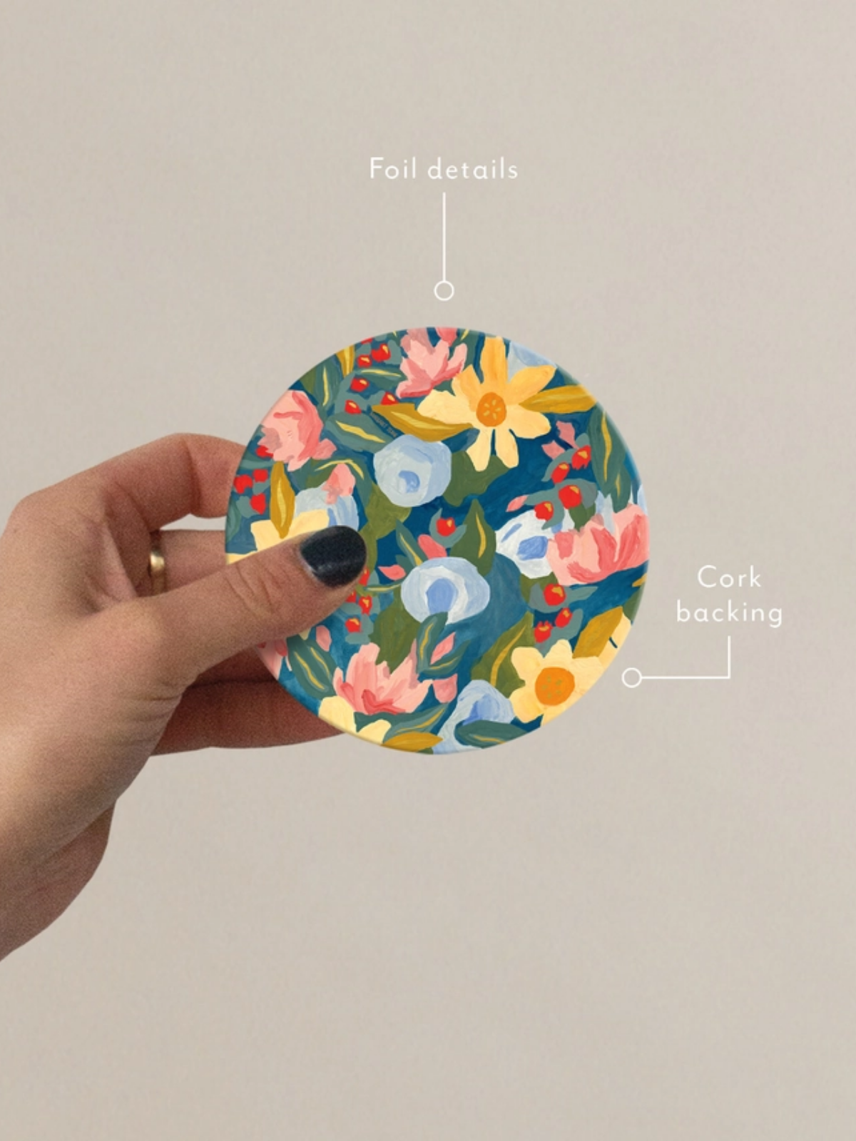 Bouquet Of Coasters - Mix And Match Florals