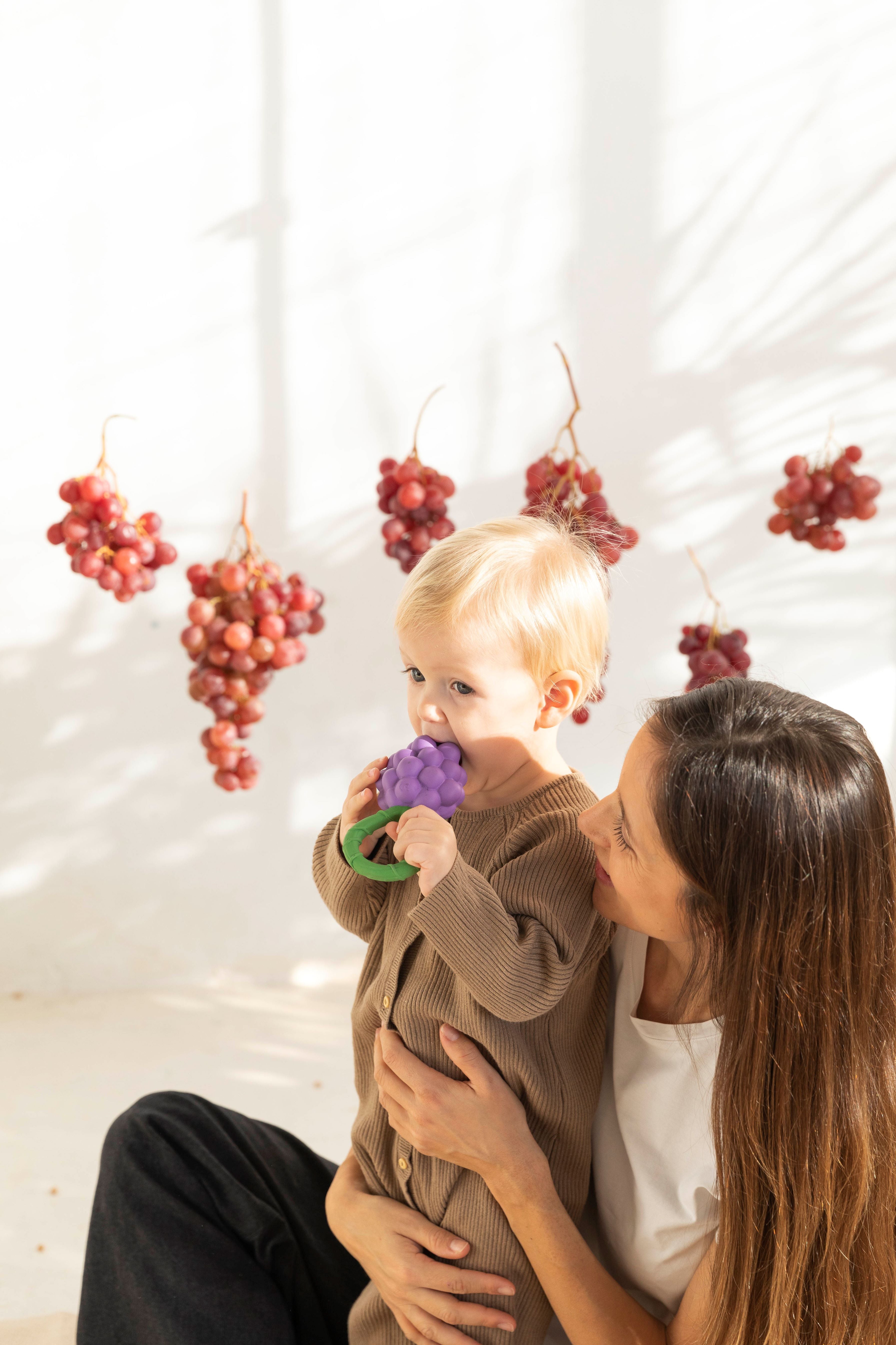 OLI&CAROL Grape Rattle Toy