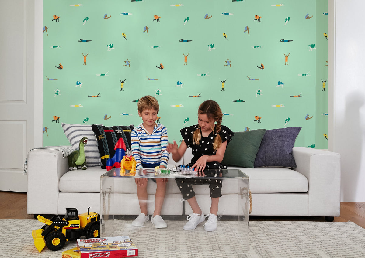 'olympians' Wallpaper By Tea Collection - Aventurine