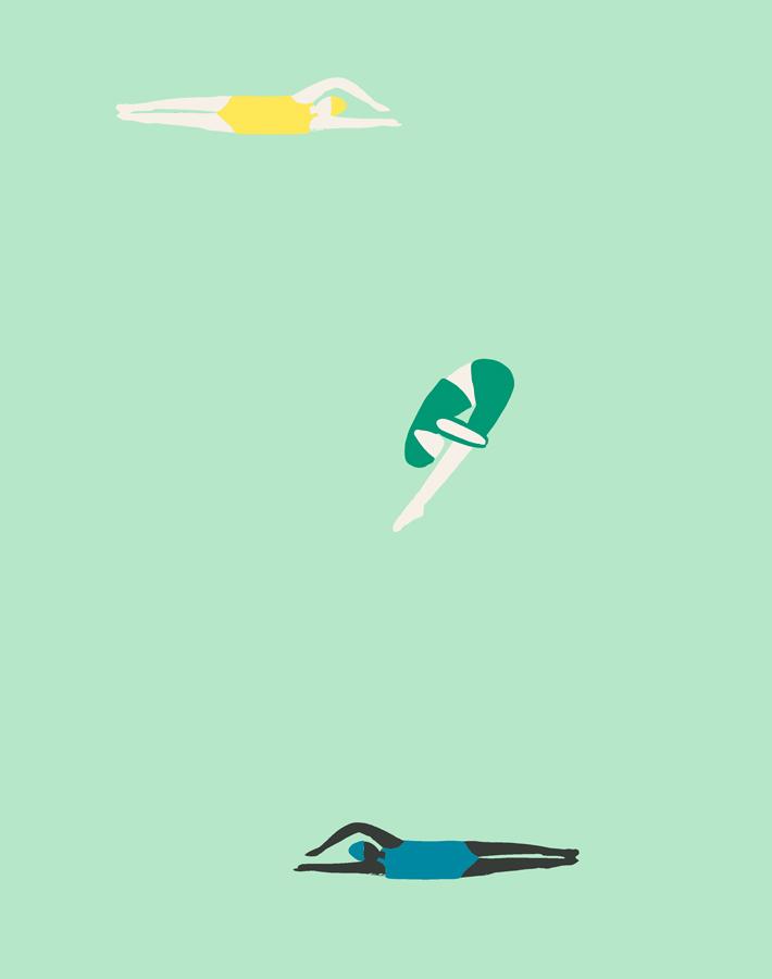 'olympians' Wallpaper By Tea Collection - Aventurine