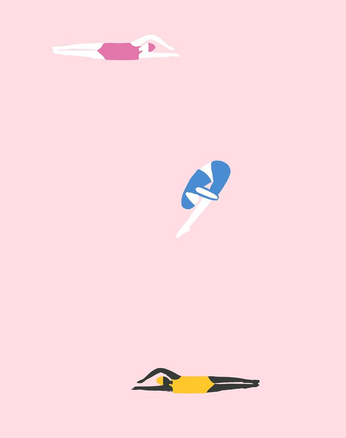 'olympians' Wallpaper By Tea Collection - Ballet Slipper