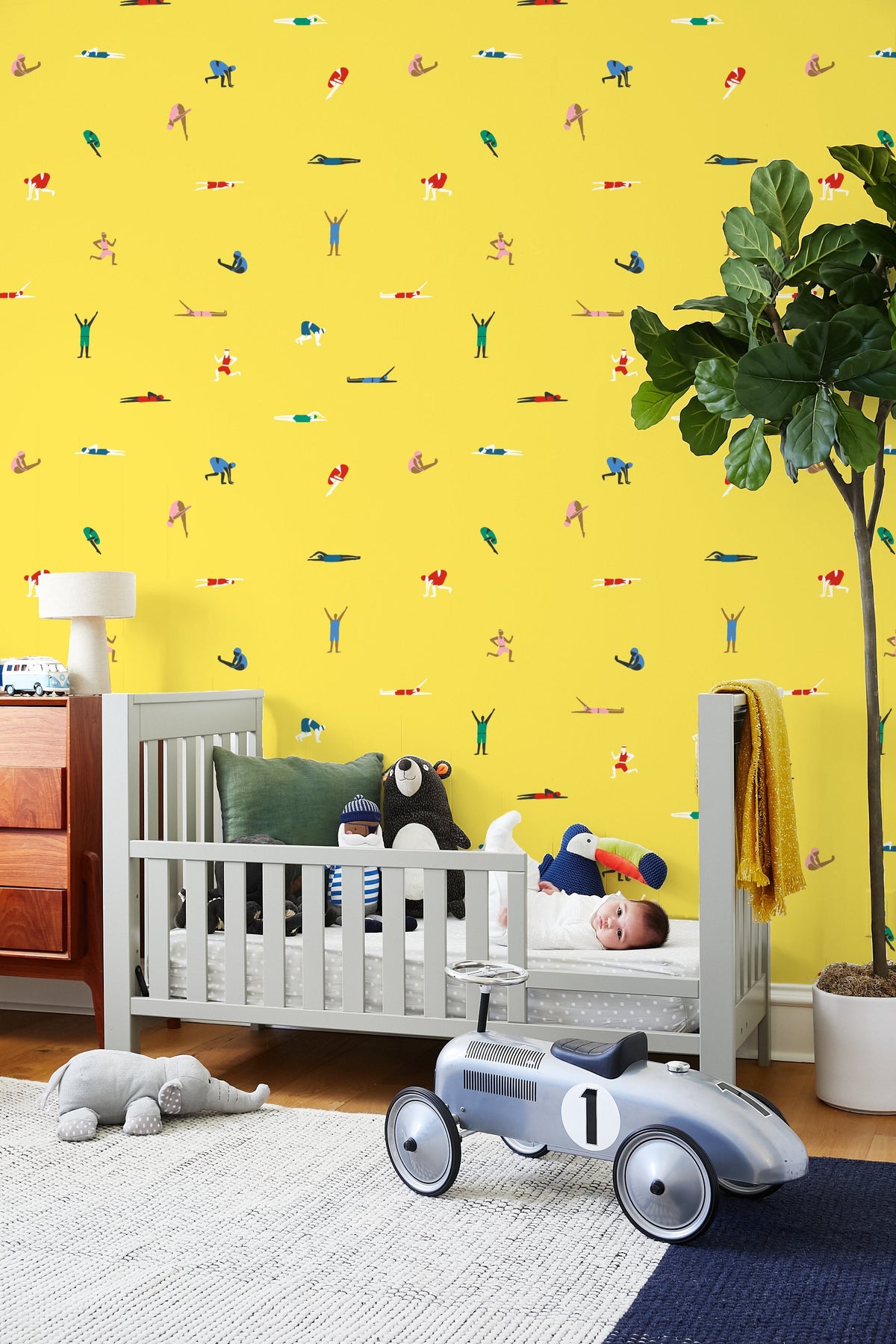 'olympians' Wallpaper By Tea Collection - Daffodil