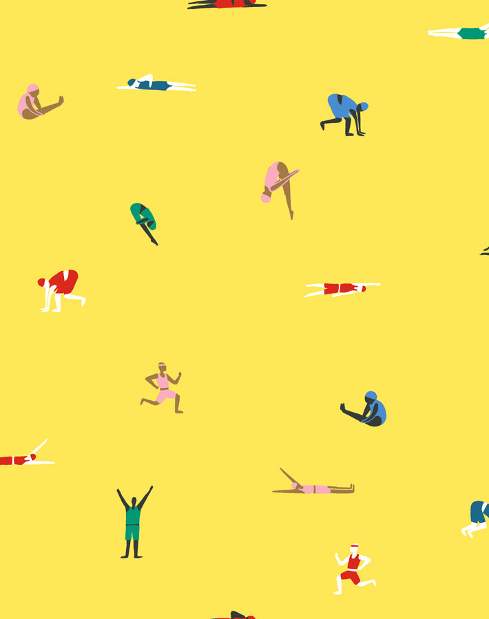 'olympians' Wallpaper By Tea Collection - Daffodil