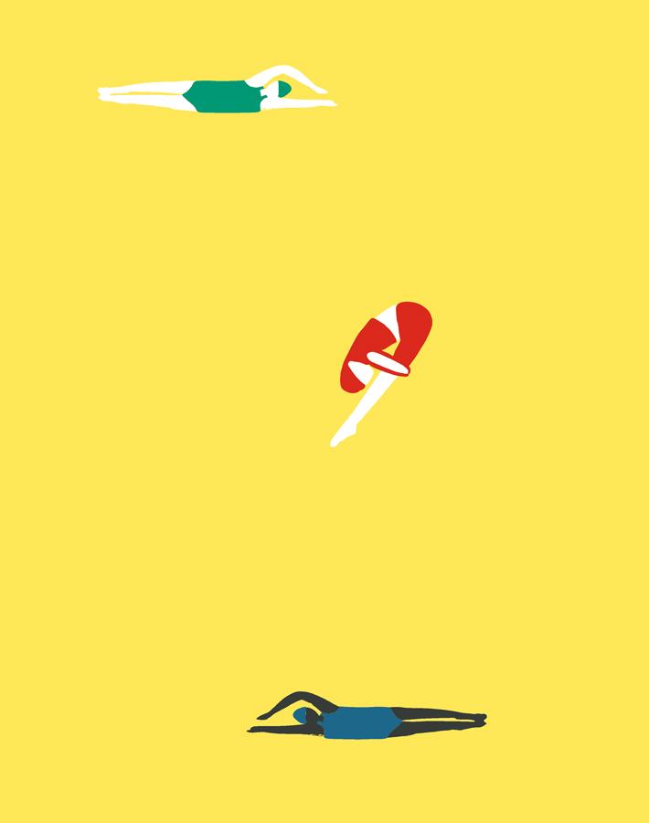 'olympians' Wallpaper By Tea Collection - Daffodil