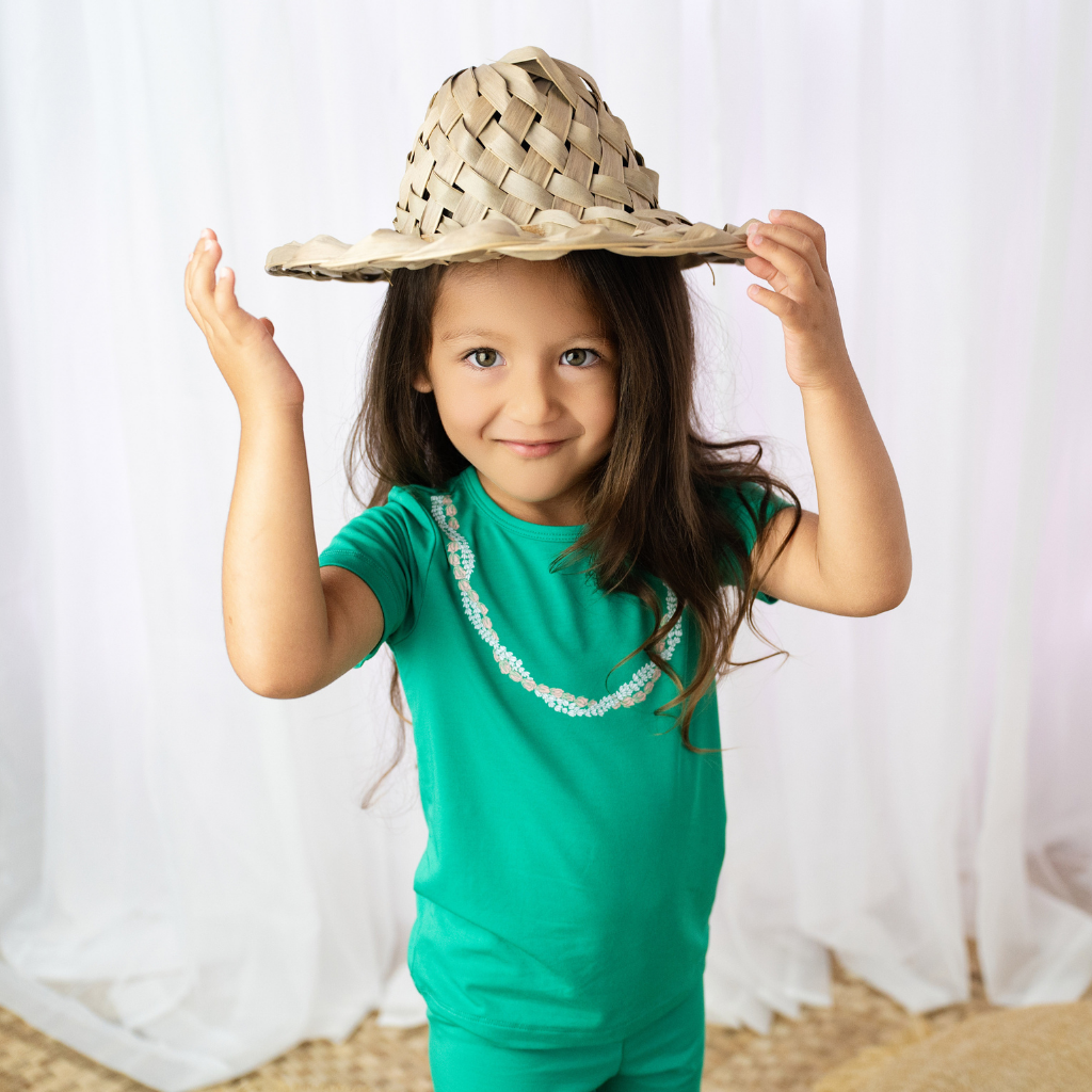 Lei Onaona Short Bamboo Pajamas