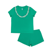 Lei Onaona Women's Short Bamboo Pajamas
