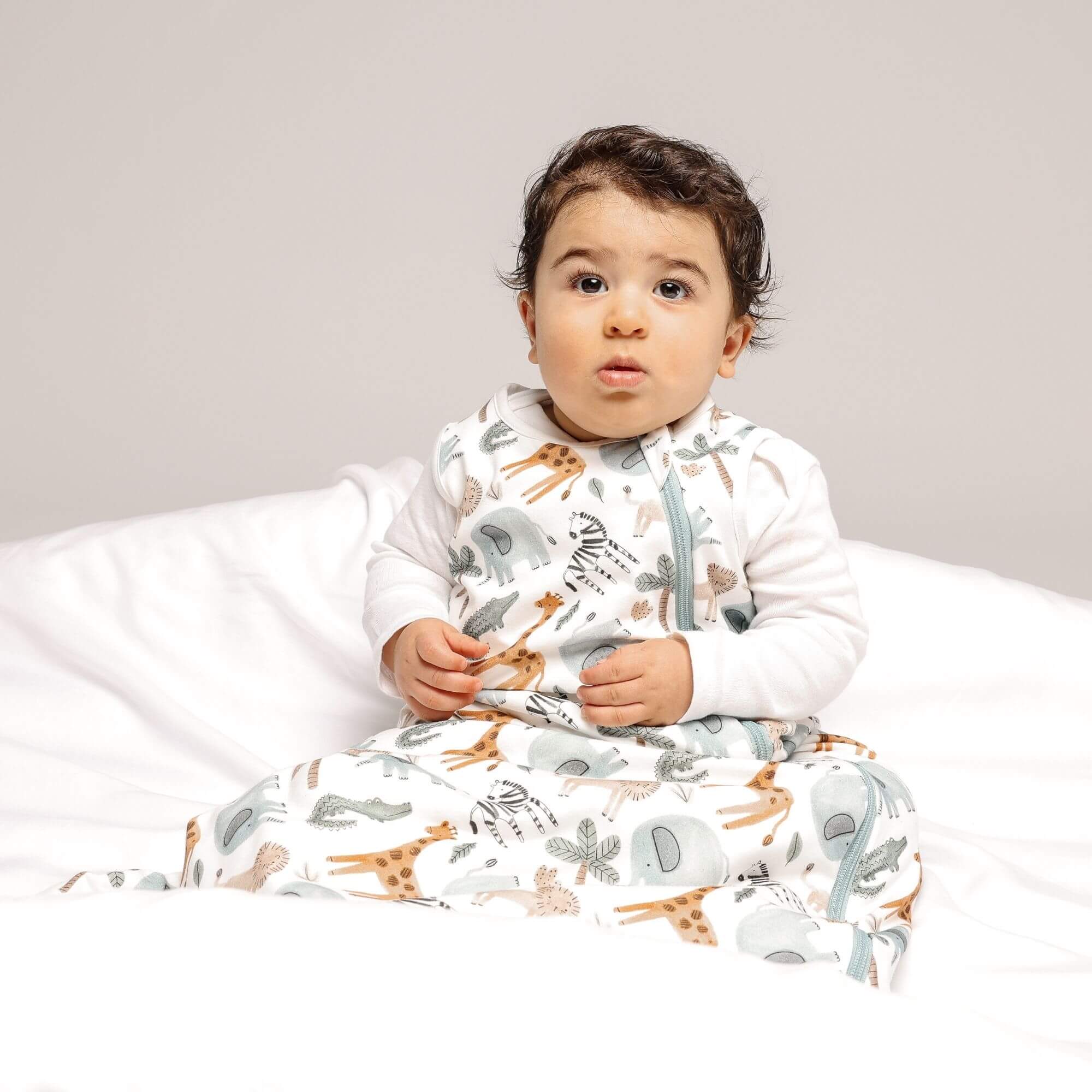 One & Done Sleep Sack - Safari Animals