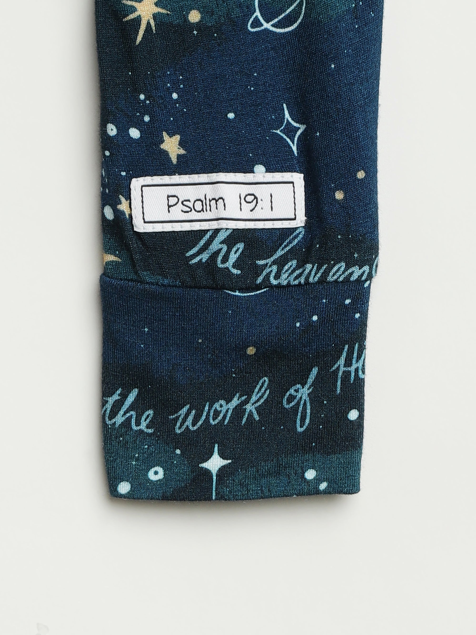 Work Of His Hands Footless Onesie Bamboo