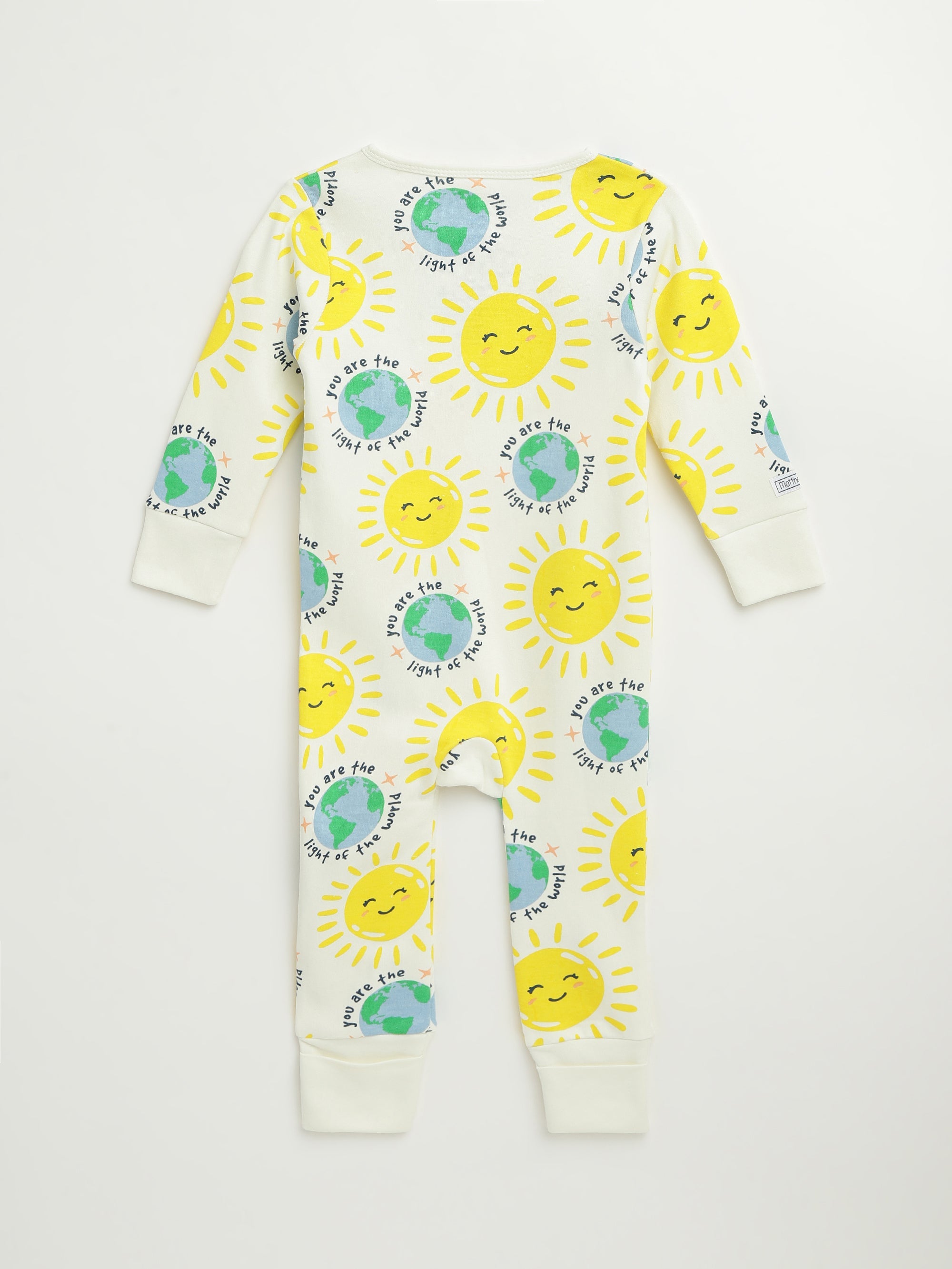 Light Of The World Footless Onesie Cotton