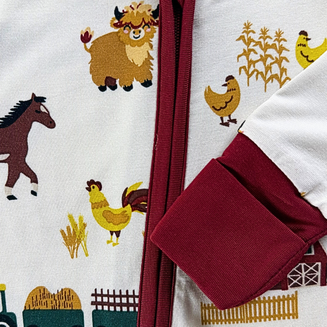 On The Farm Pajama | Bamboo