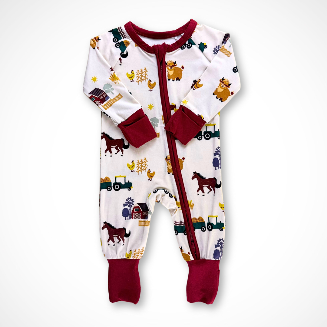 On The Farm Pajama | Bamboo
