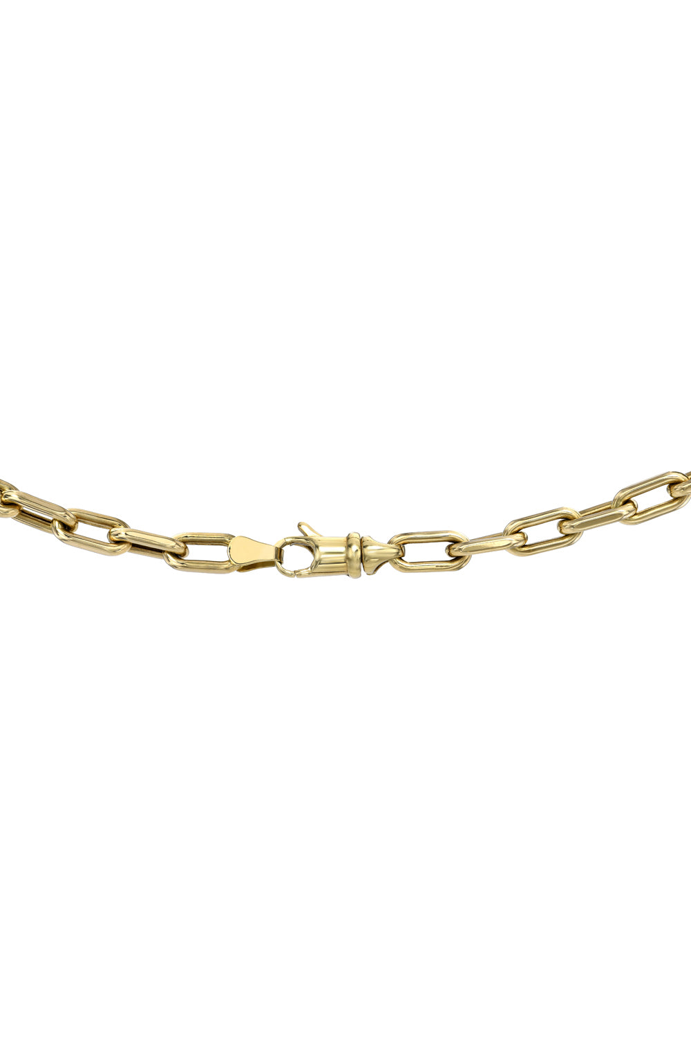 14k Gold Extra Large Open Link Chain Necklace