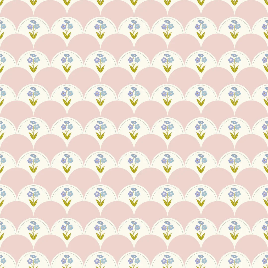 Ophelia Wallpaper By Linen And Paper Design