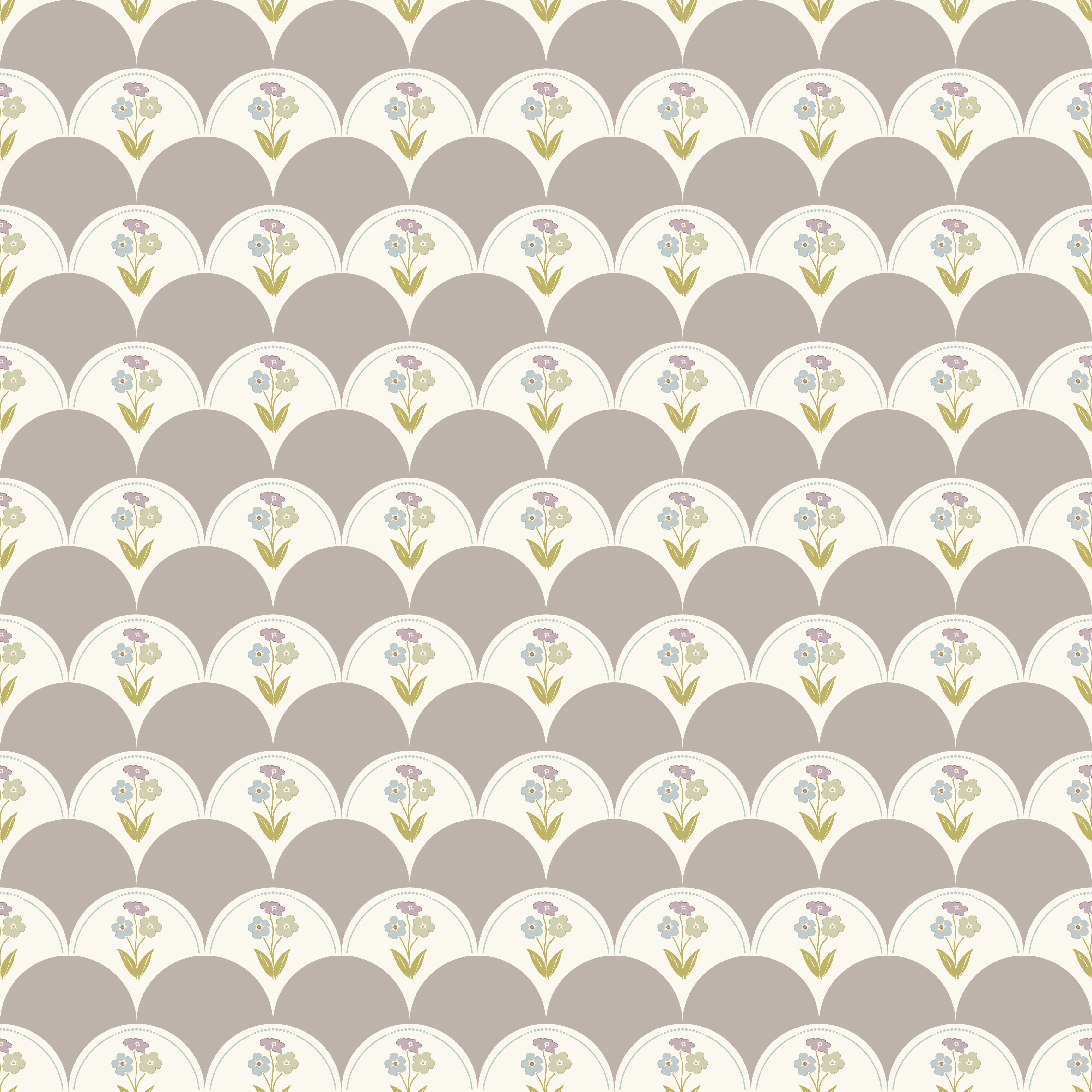 Ophelia Wallpaper By Linen And Paper Design