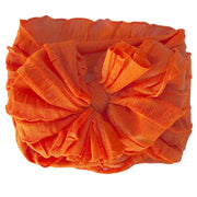 Orange | Signature Ruffled Baby Headband