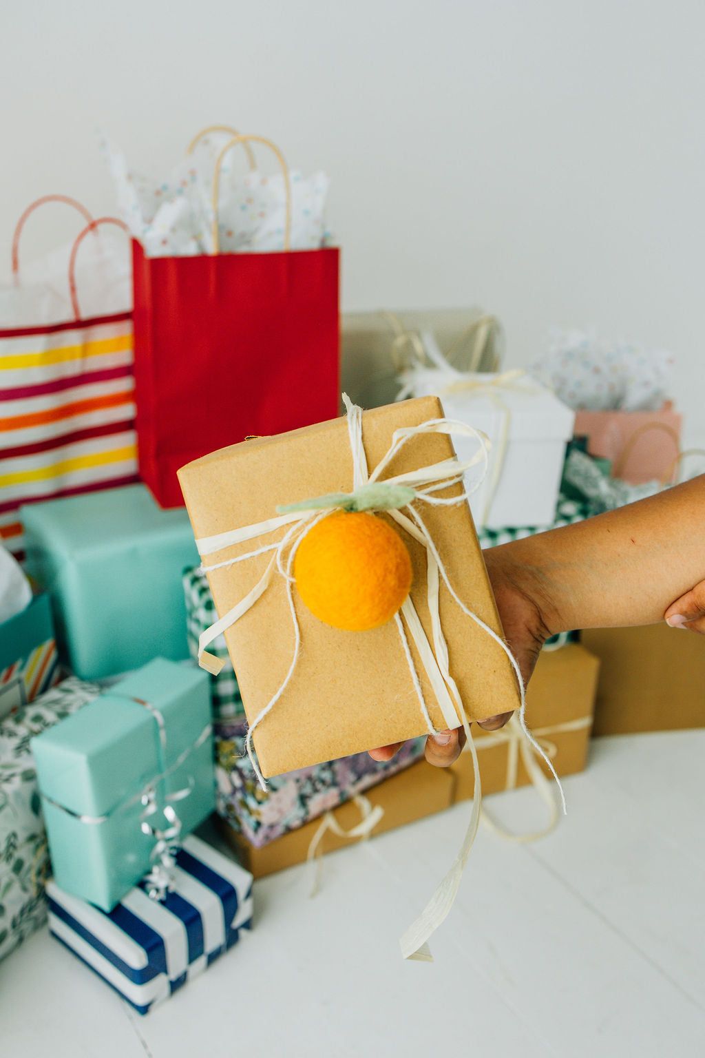 Orange Ornament