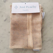 Organic Cotton Mesh Laundry Bags For Delicates - Pack Of 2