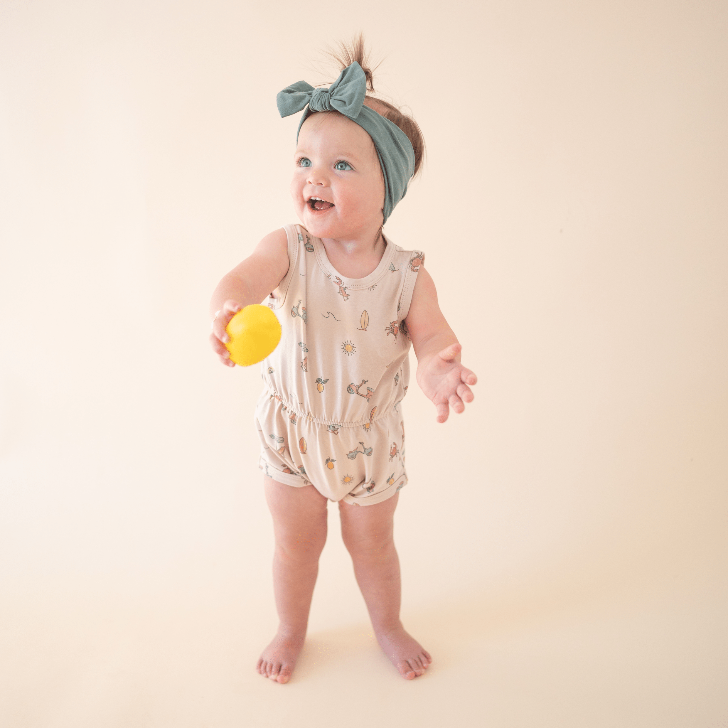 Organic Cotton Playsuit – Summer Vibes