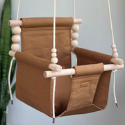 Organic Cotton Indoor High Back Swing Toffee