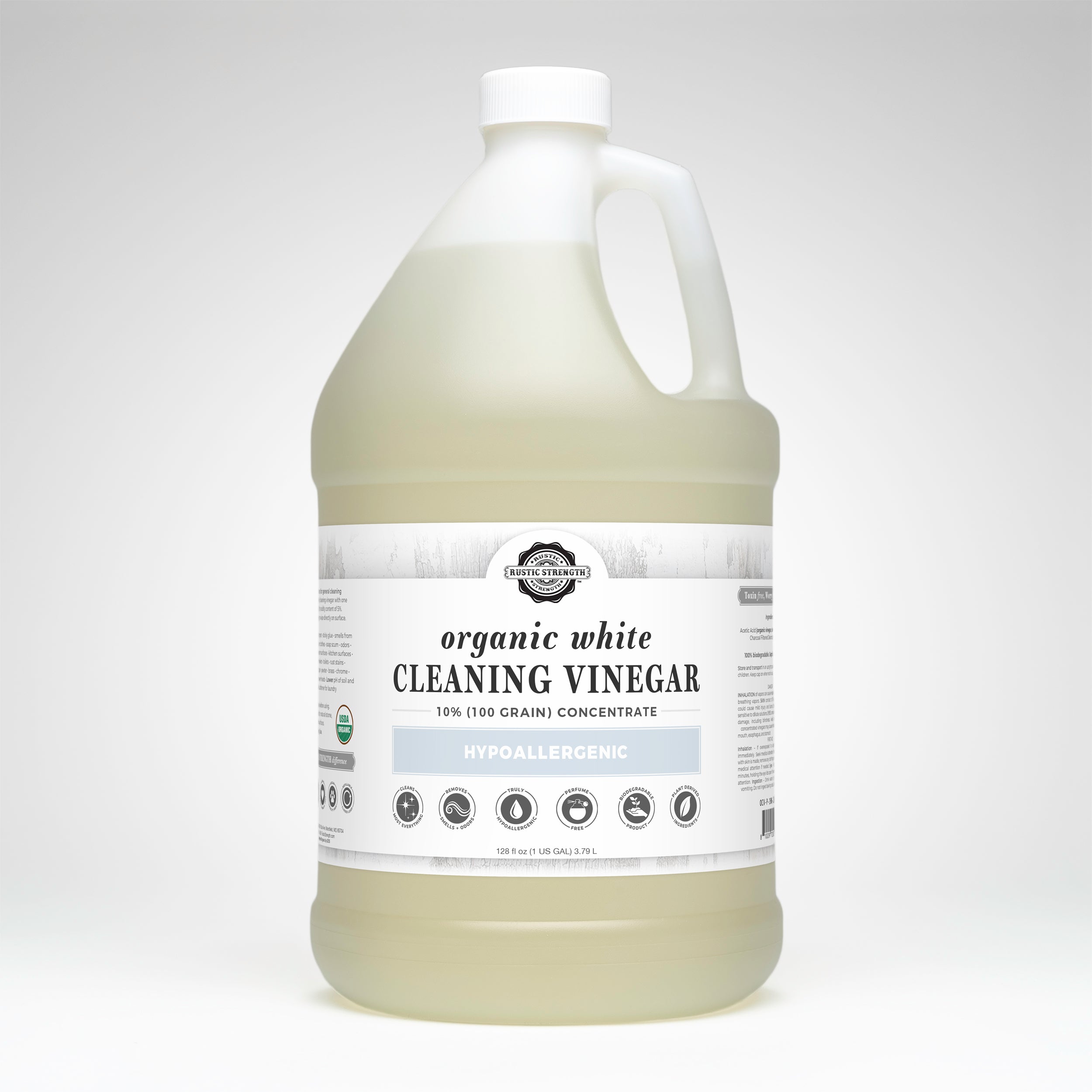 White Cleaning Vinegar Concentrate | 10% (100 Grain)