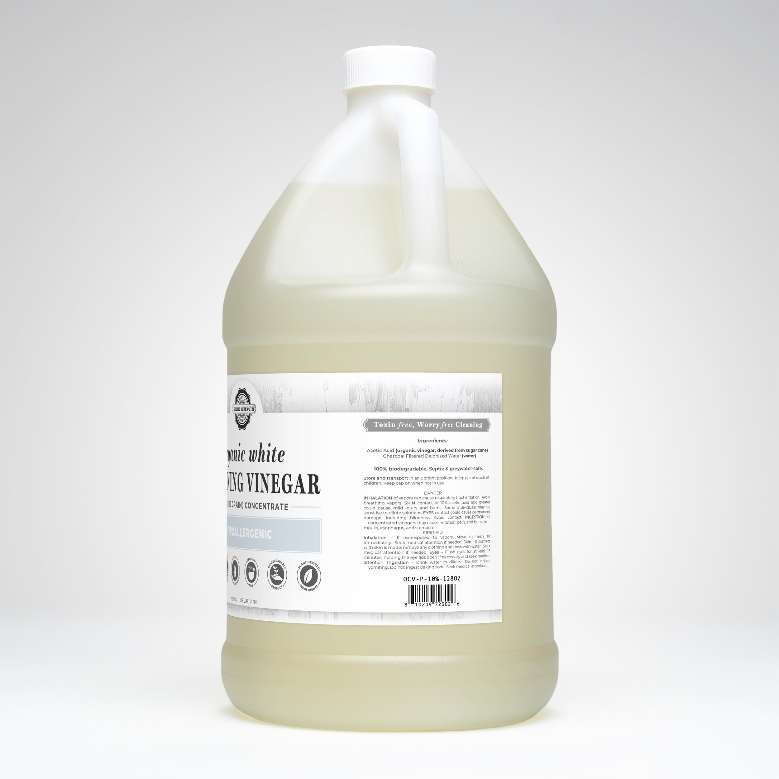 White Cleaning Vinegar Concentrate | 10% (100 Grain)