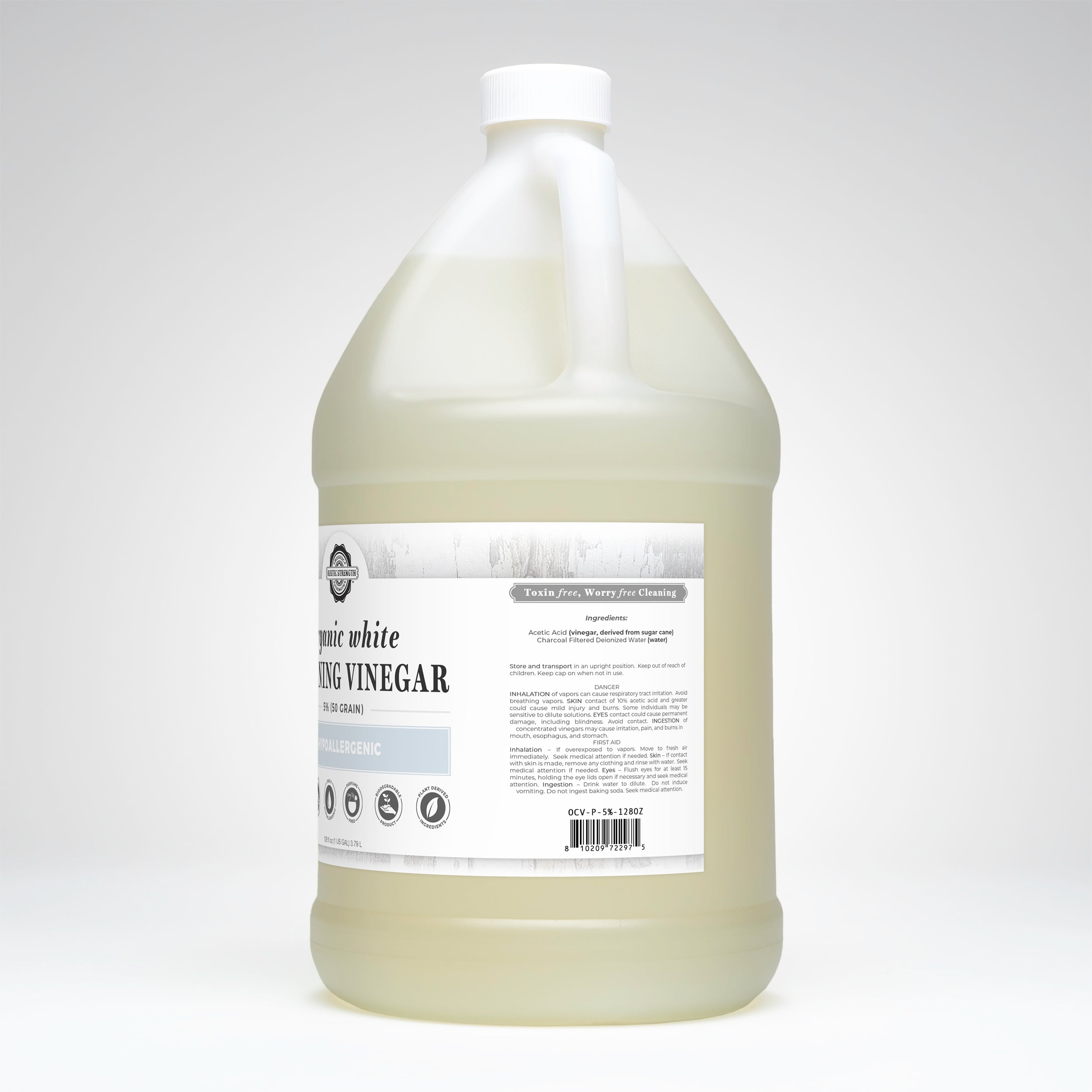 White Cleaning Vinegar | 5% (50 Grain)
