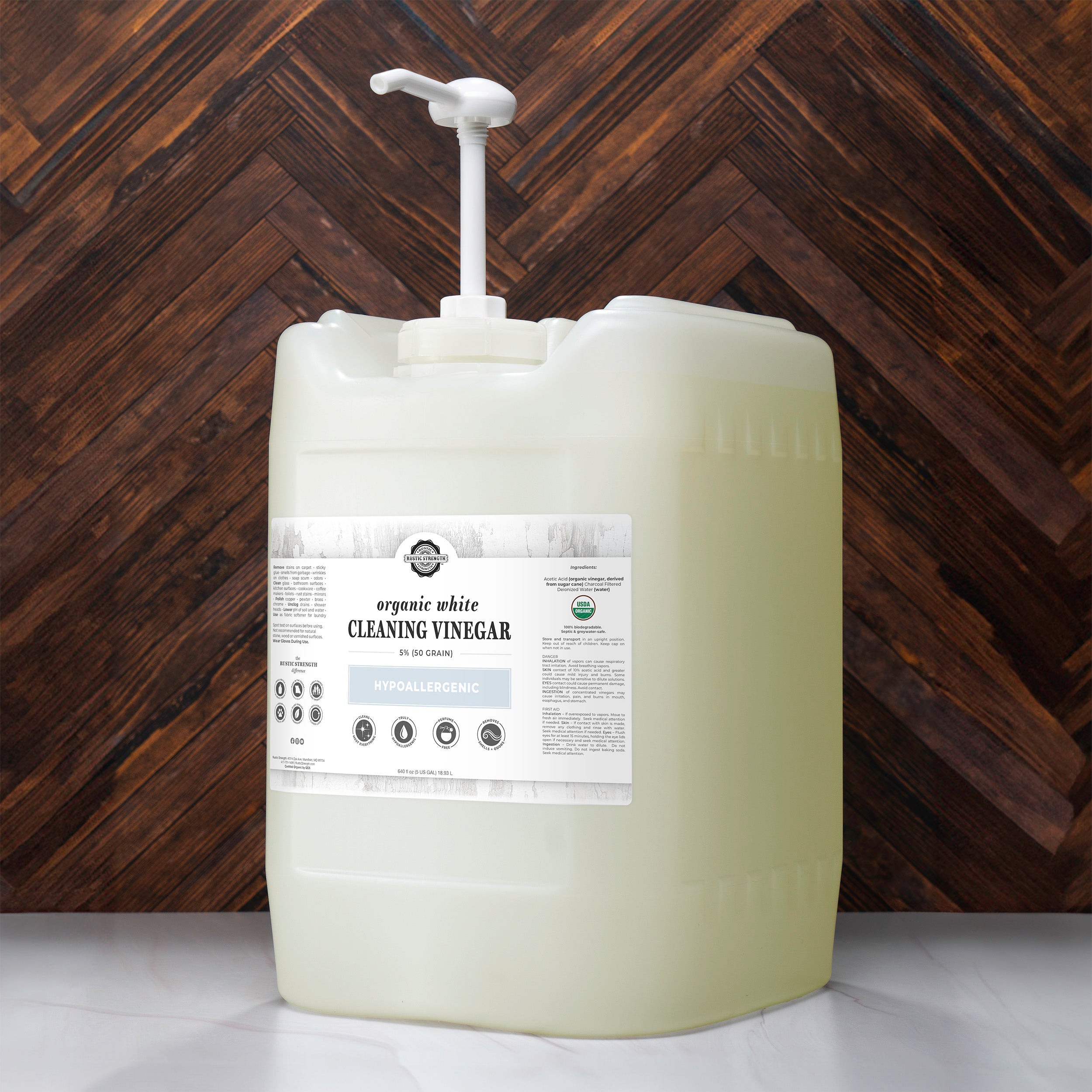 White Cleaning Vinegar | 5% (50 Grain)
