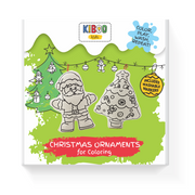 - Christmas Ornaments Duo - Santa Klaus And Tree Coloring Set