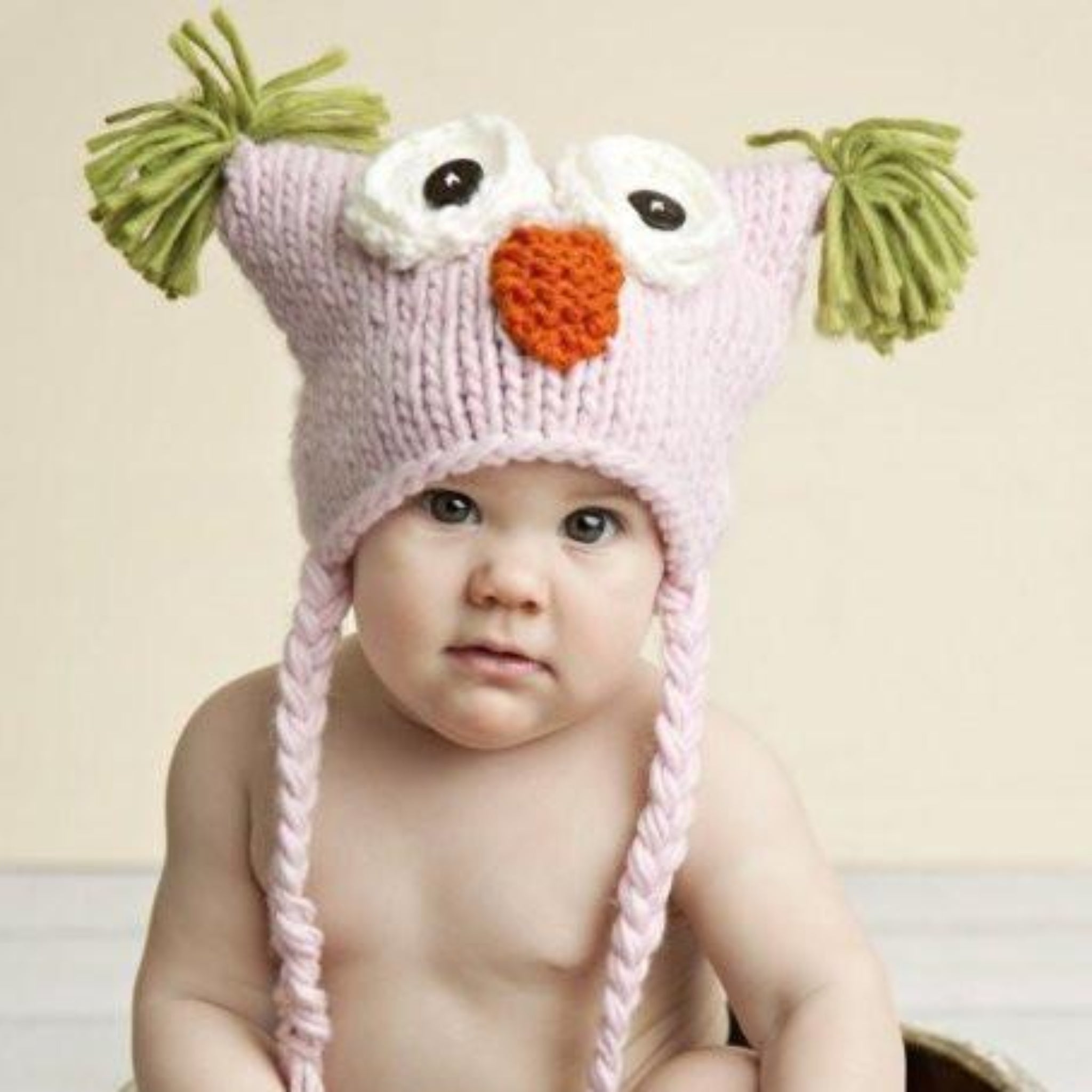 Otis Owl Knit Hat