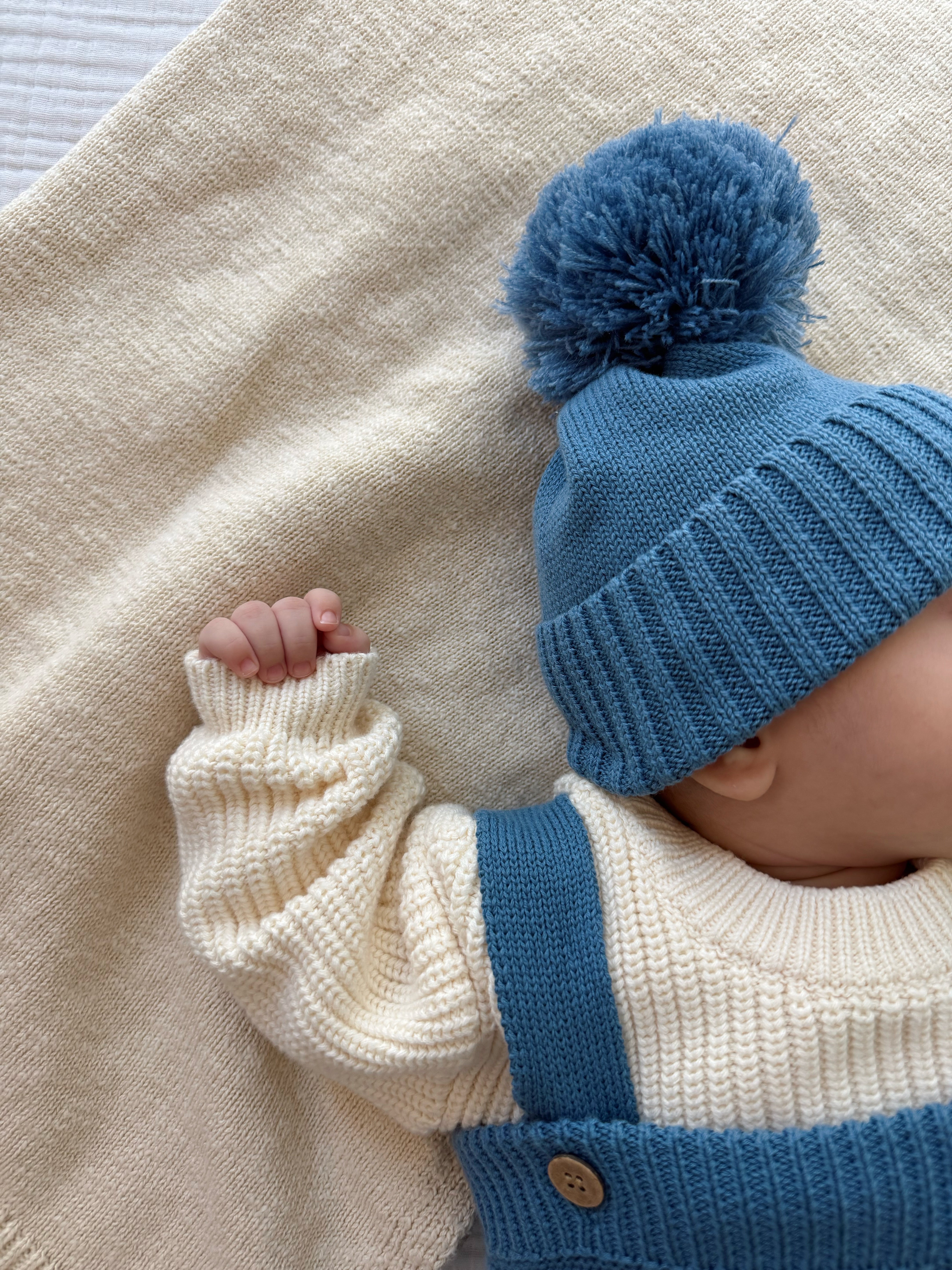 Classic Baby Blanket - French Cream