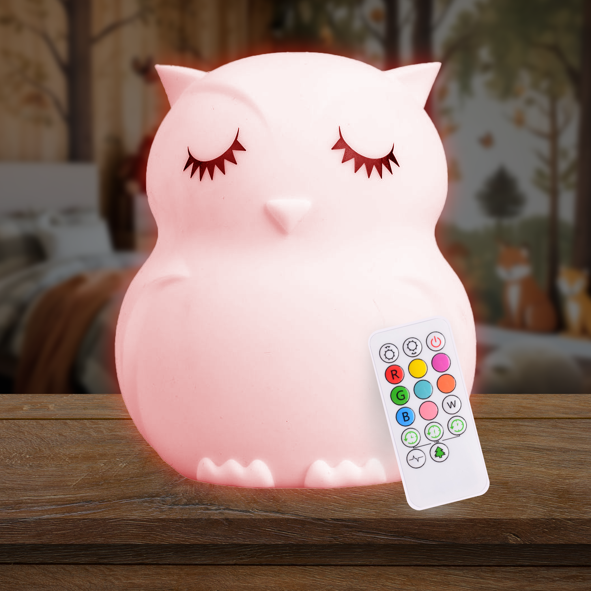 Lumipets® Opal The Owl- Children's Touch Night Light