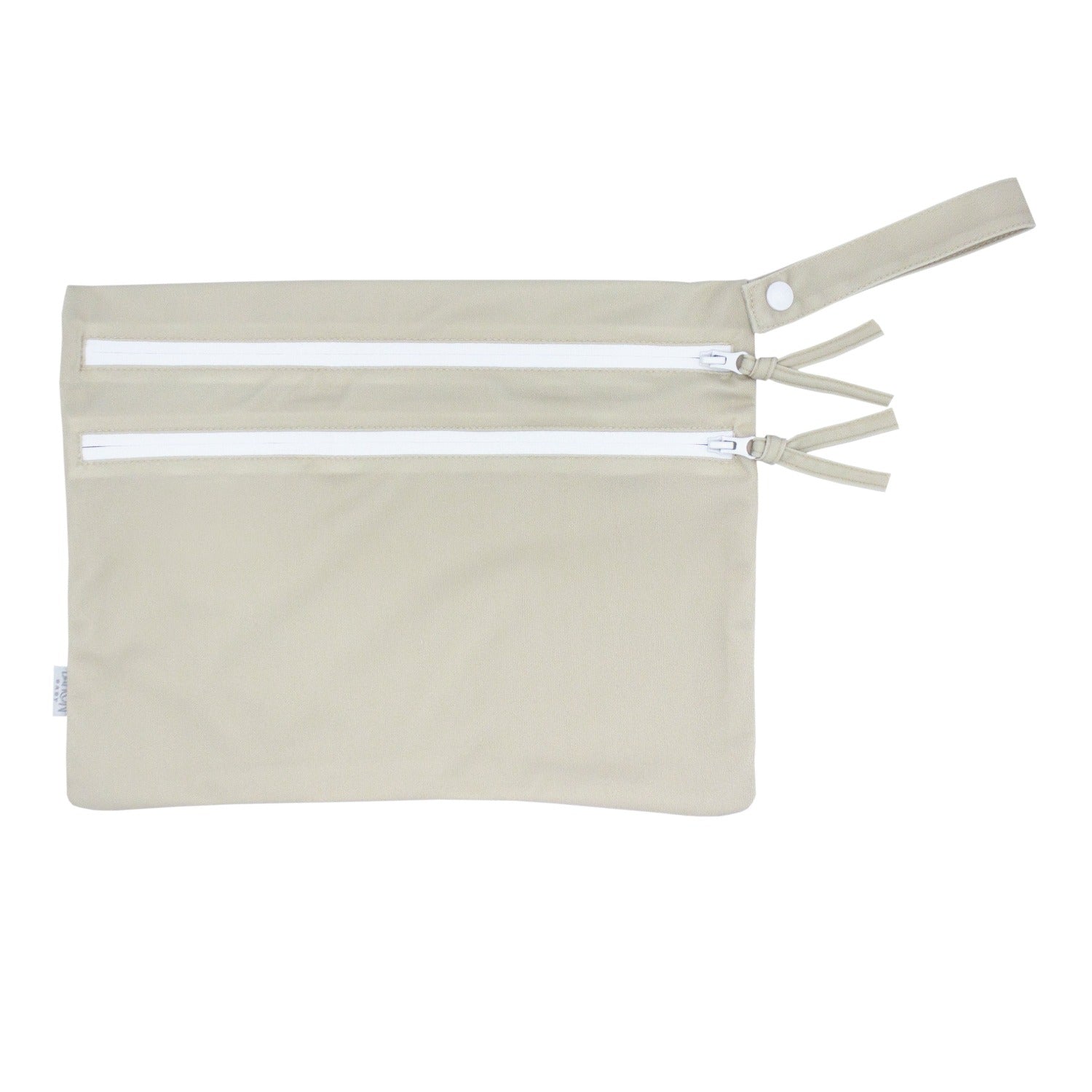 Solid Champagne Minimalist - Waterproof Wet Bag (for Mealtime, On-the-go, And More!)