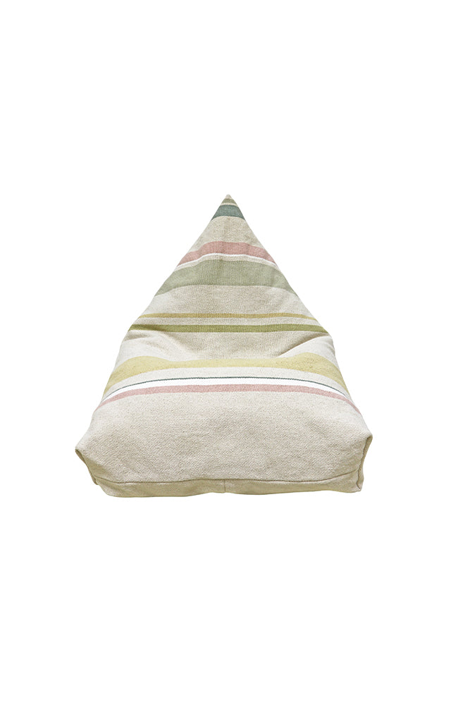 Small Pouf Cleo Multi Stripe