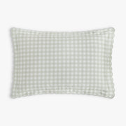 Picnic Gingham Toddler Pillow - Green