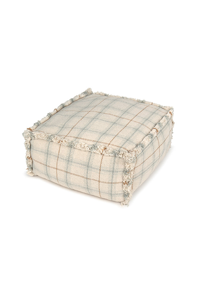 Handloom Puff Blue Sage