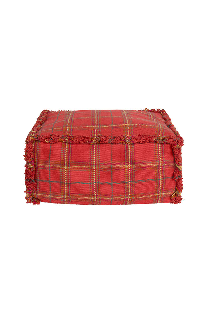 Handloom Puff Mapple Red