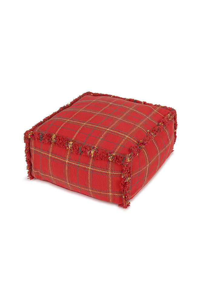 Handloom Puff Mapple Red
