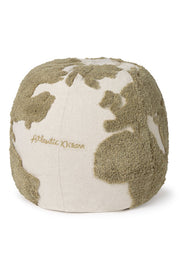 Puff World Map Rugcycled