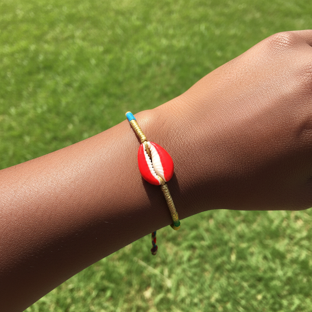 Red Candy Shell Bracelet