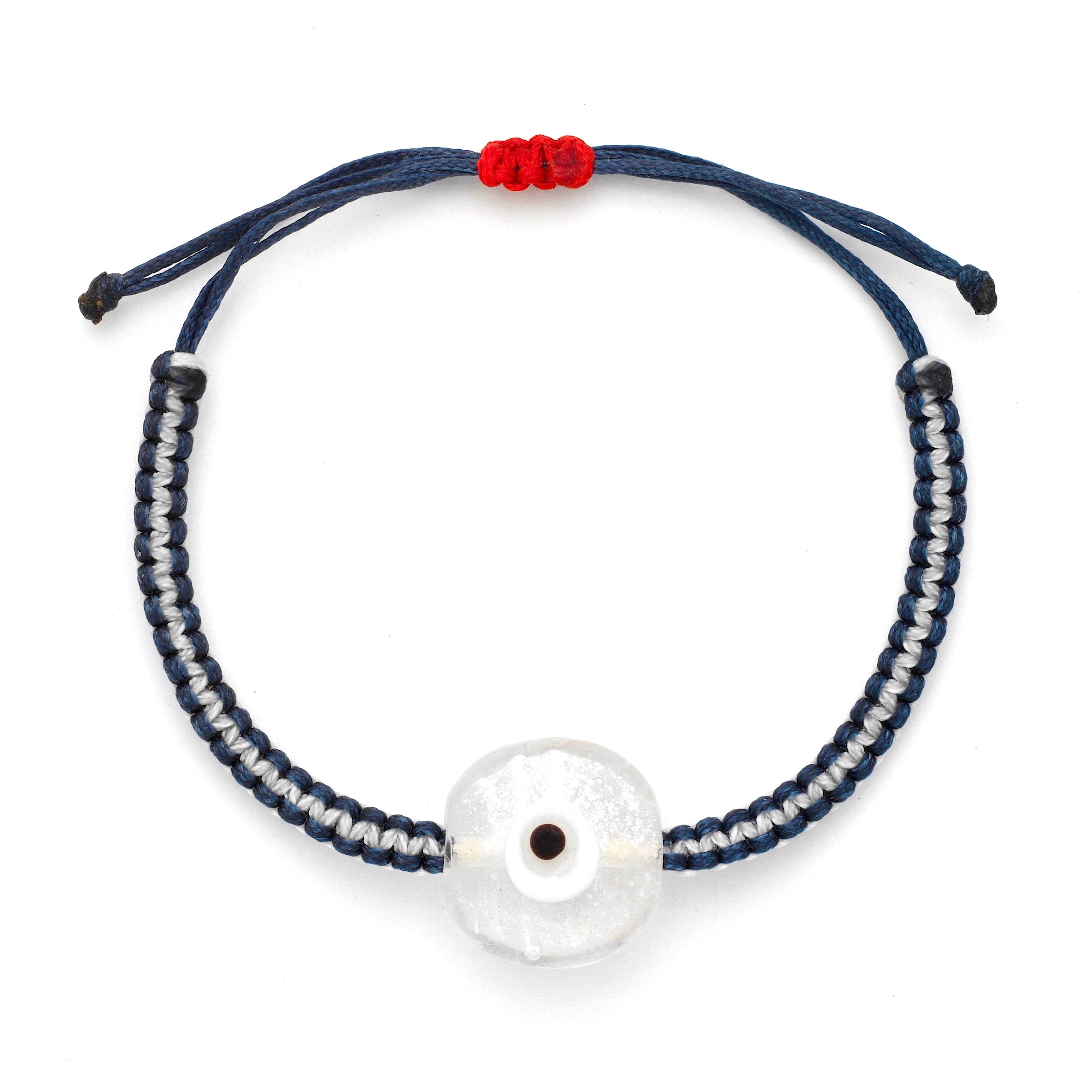 Mini Mariah Glass Evil Eye Bracelet