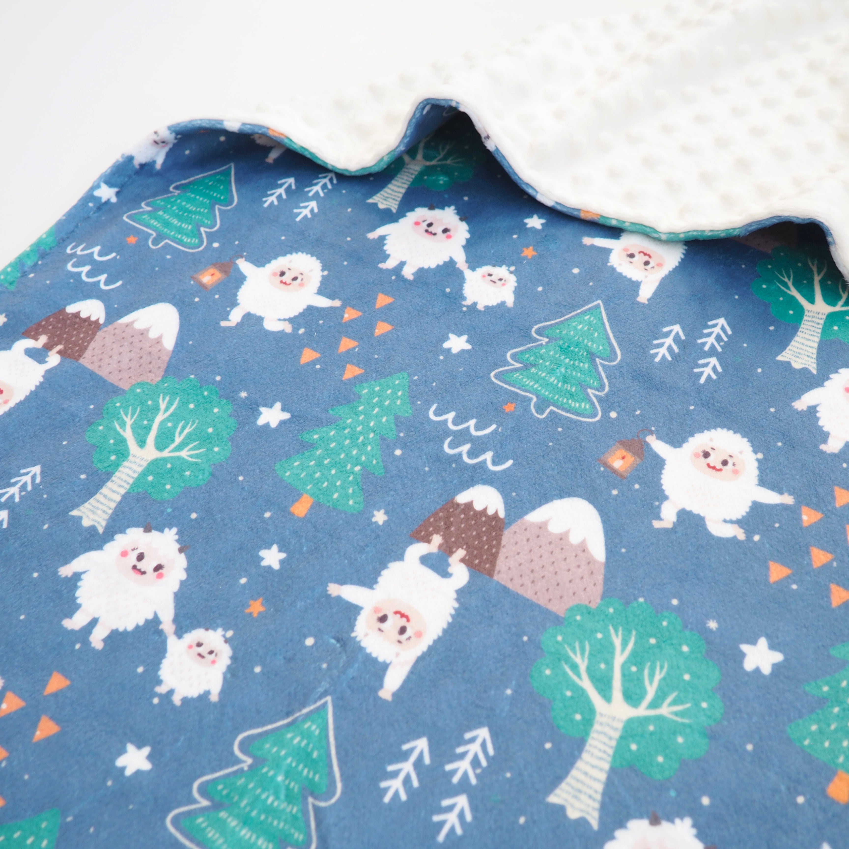 Baby & Toddler Minky Blanket - Yeti Dreams
