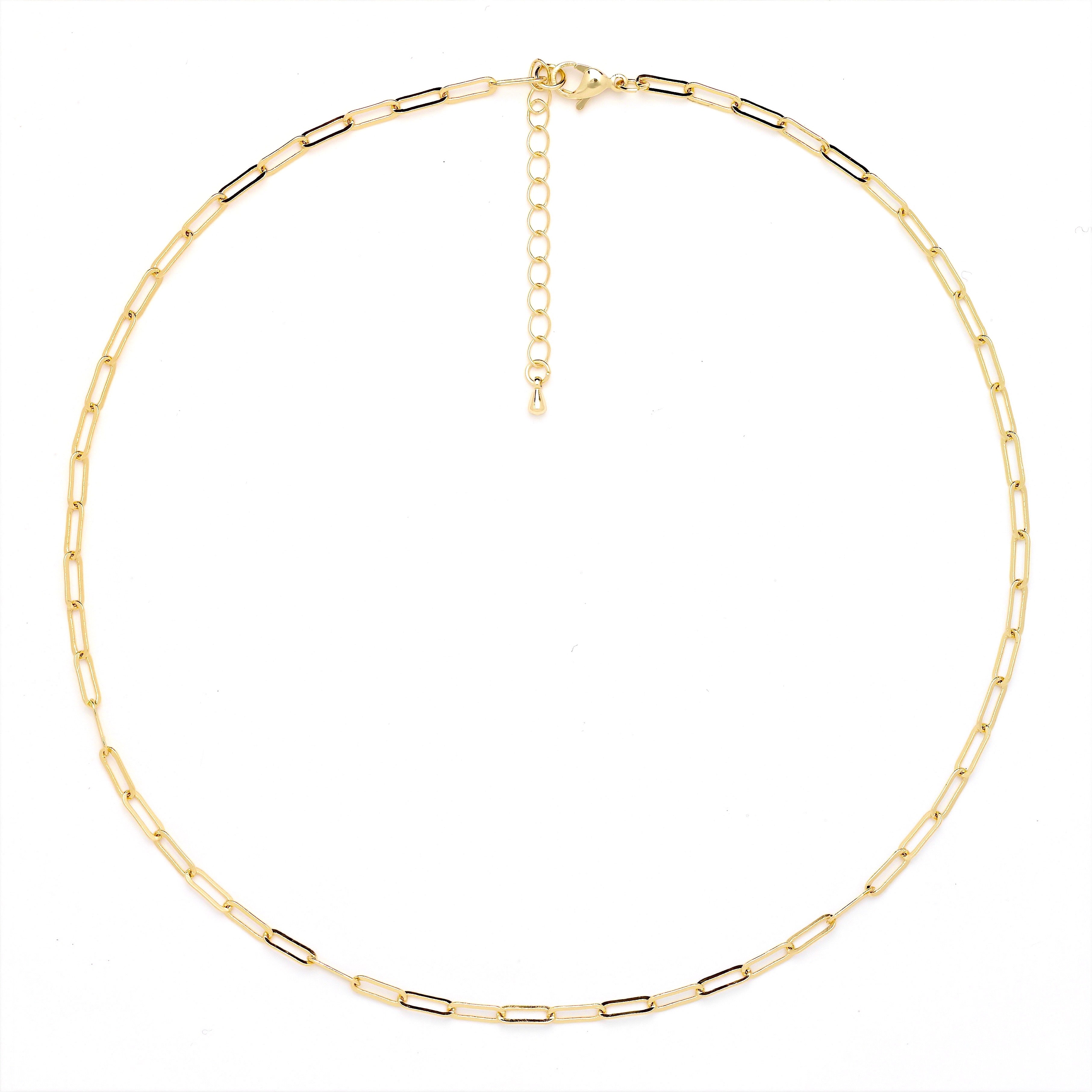 Baby Gold Link Chain Necklace