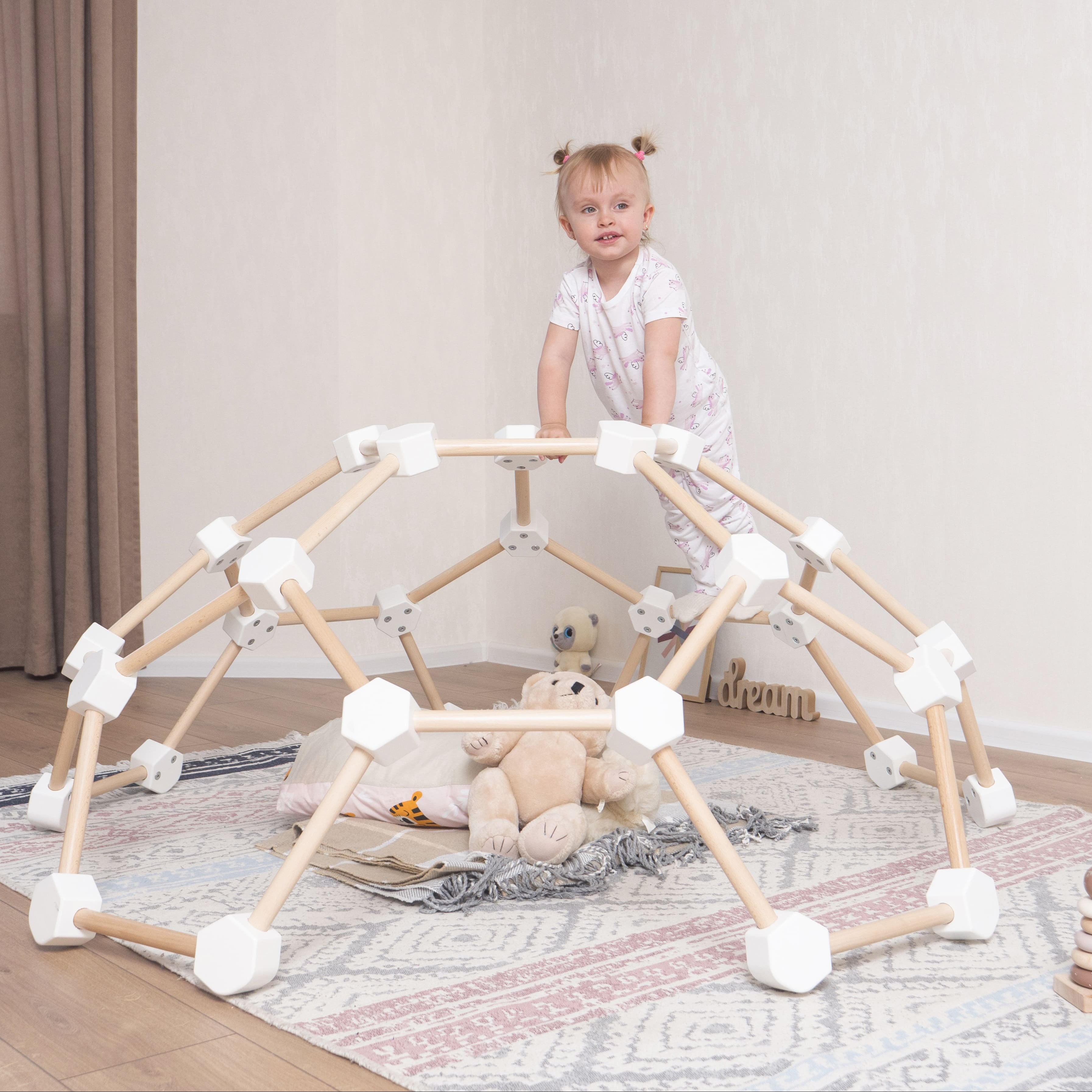 Wooden Climbing Dome